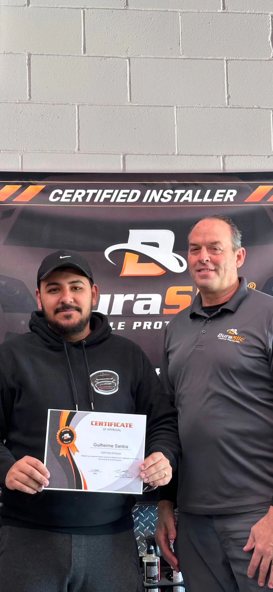GS Auto Detail professional certification presentation
